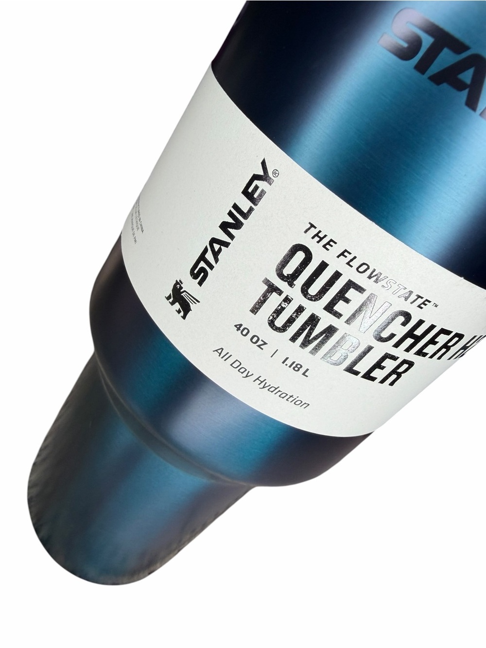 Stanley Metallic Teal Travel Tumbler with Handle - Picture 6 of 6
